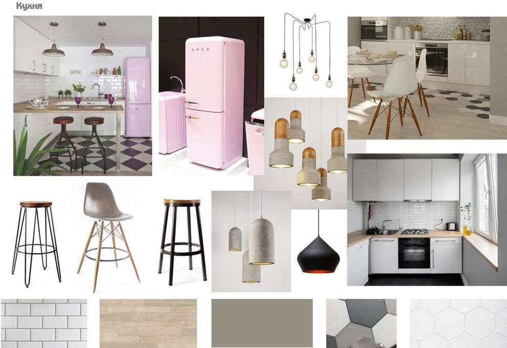 Дизайн-проект бюджетной квартиры-студии 35 м.кв. в г. Одинцово