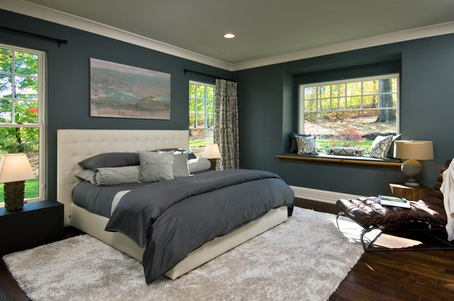 Rustic Modern rustikal-schlafzimmer