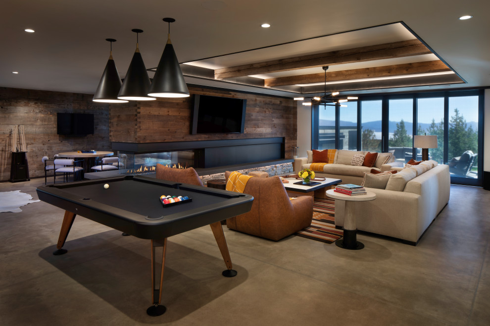 YC 58 - Rustic - Family Room - Other - by Centre Sky Architecture Ltd ...