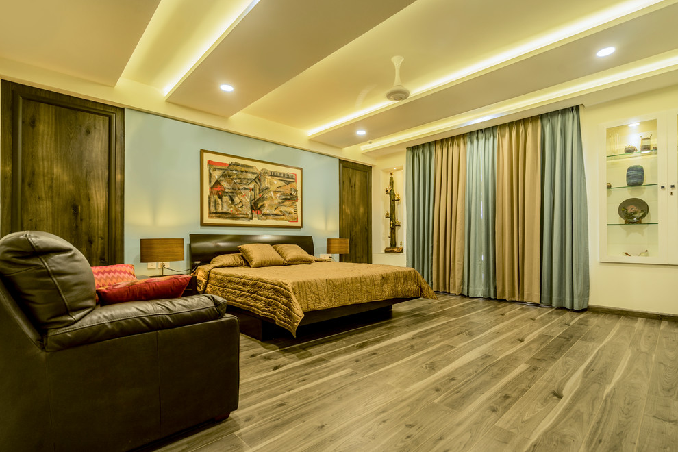 This is an example of a bedroom in Hyderabad.