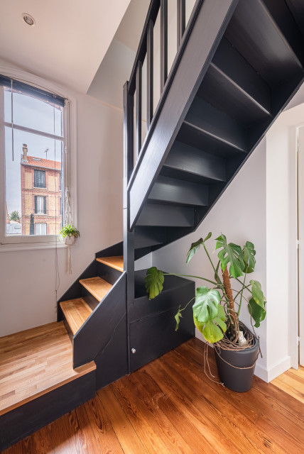 Maison Martin contemporain-escalier