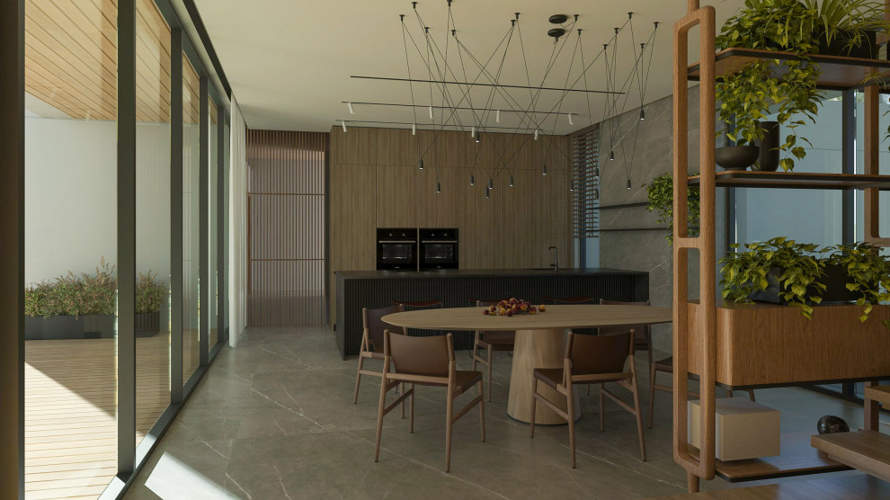 Интерьер загородного дома в загородном посёлке "Оберег".