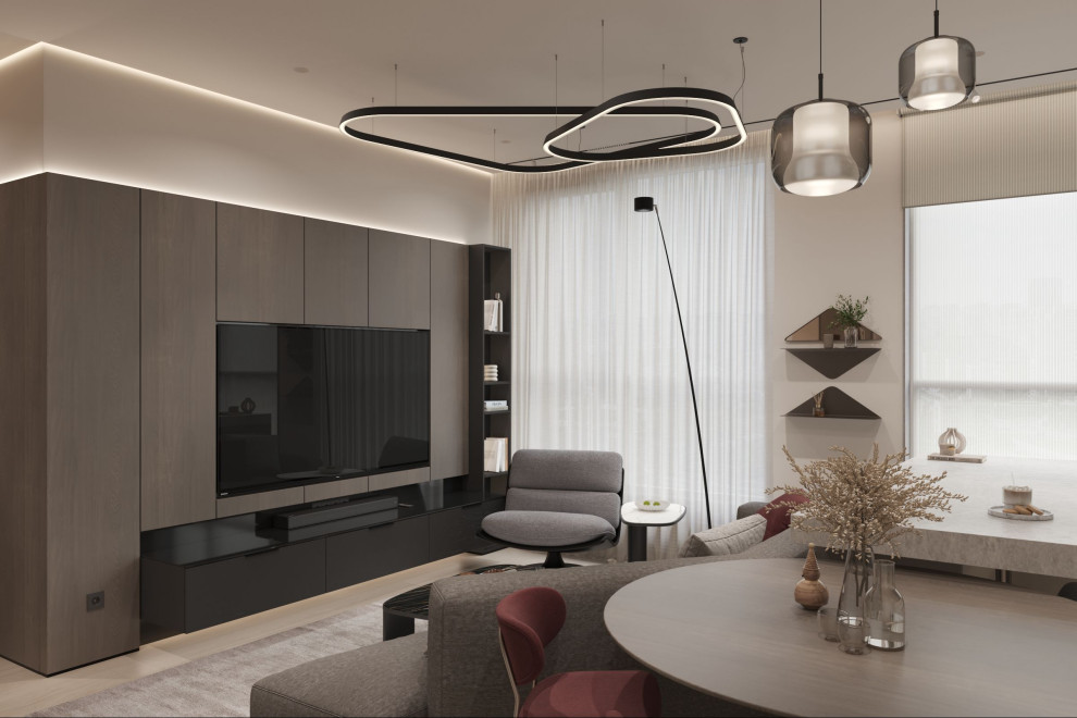 Интерьер квартиры в Москве.