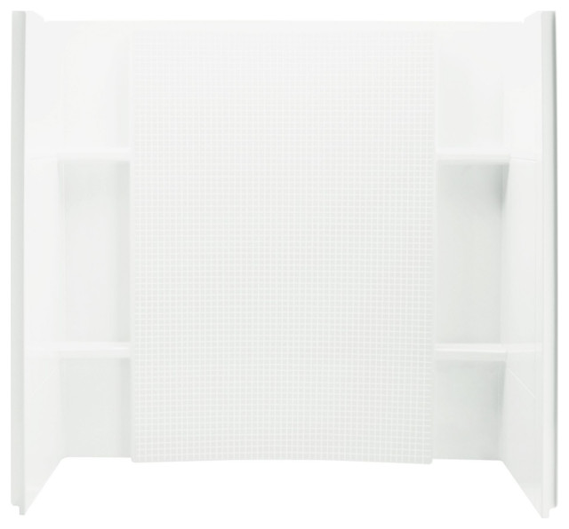 Sterling 71164106 Accord 60" x 36" Vikrell Shower Wall Set Shower