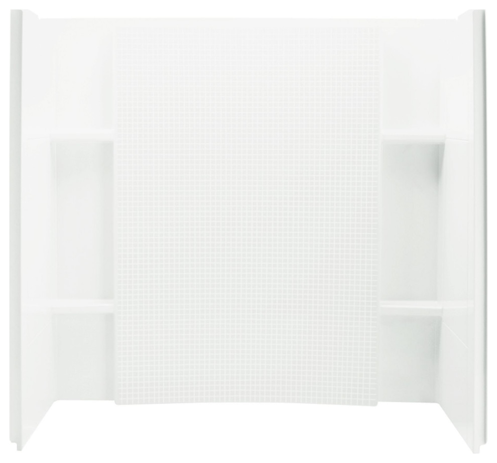 Sterling 71164106 Accord 60" x 36" Vikrell Shower Wall Set Shower