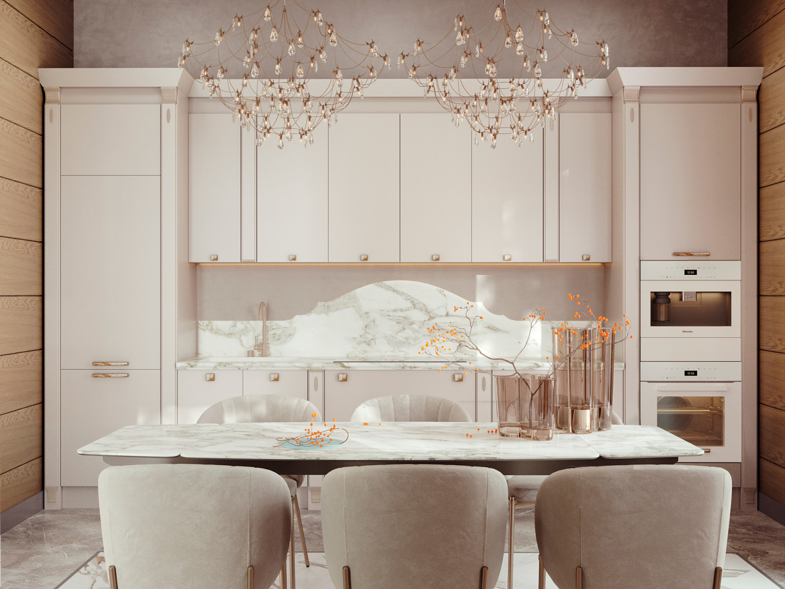 Интерьер загородного дома.