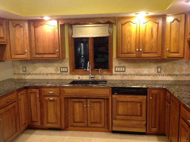 1986 Hickory Kitchen Makeover - Traditional - Kitchen - Other - by