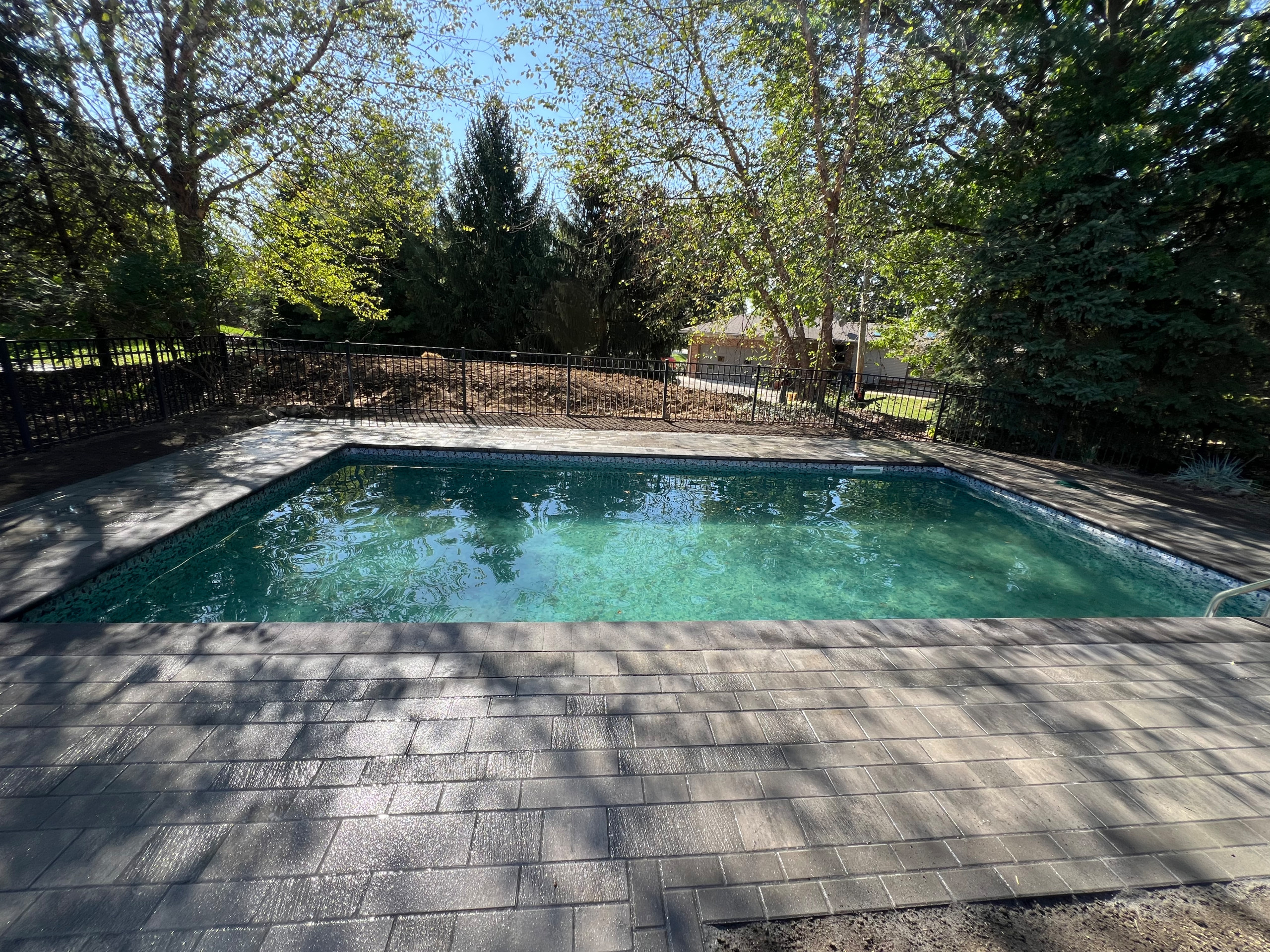 Inspiration for a pool remodel in Cleveland