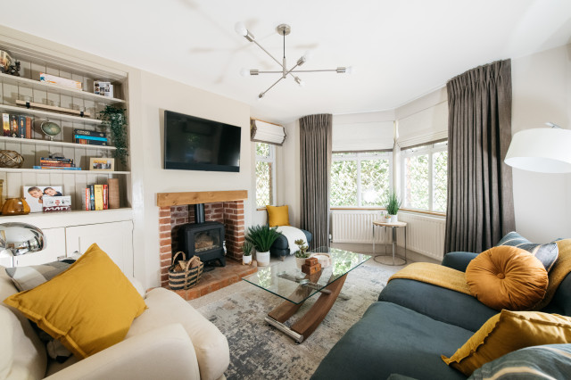 Victorian Lodge transitional-living-room