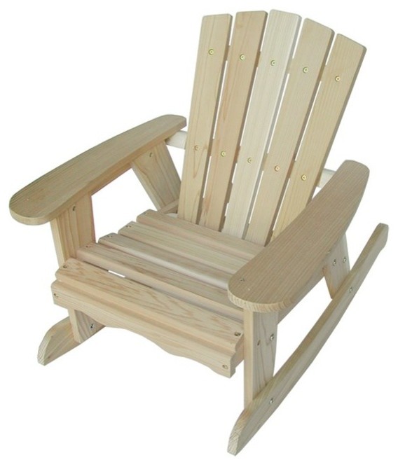 Kids' Convertible Rocking Chair, Red Cedar