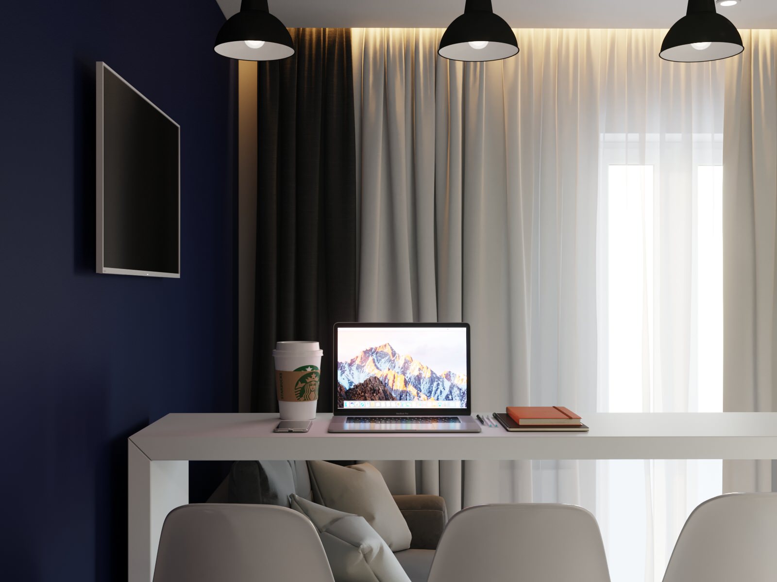 Дизайн-проект 1 комнотной квартиры