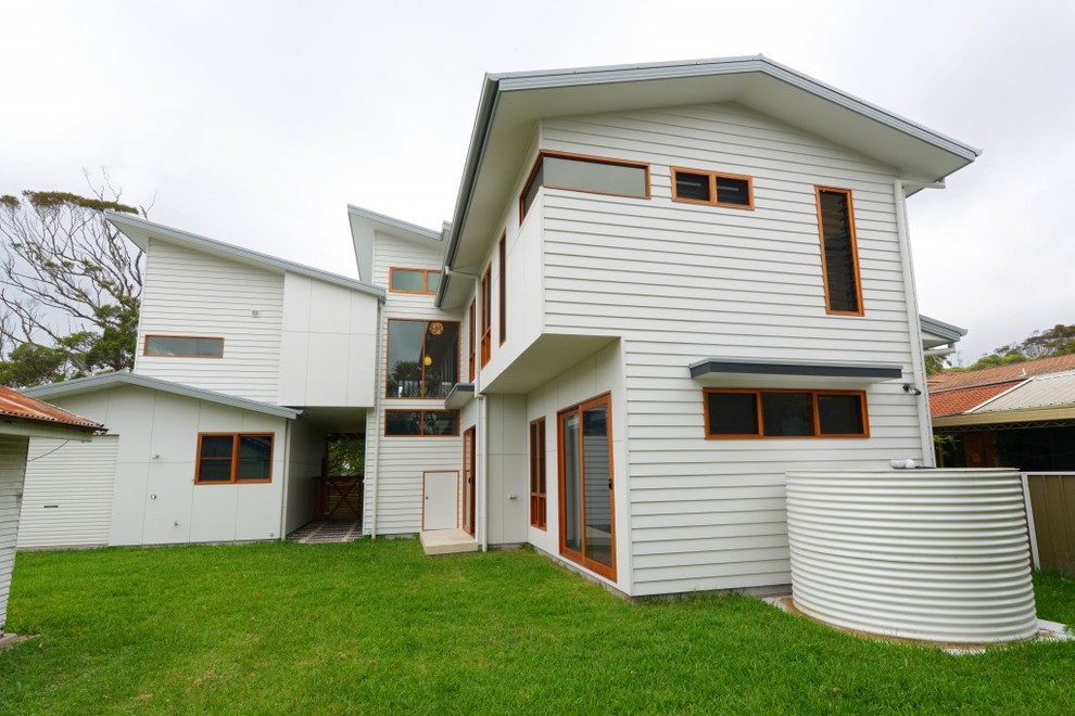 Contemporary exterior in Central Coast.