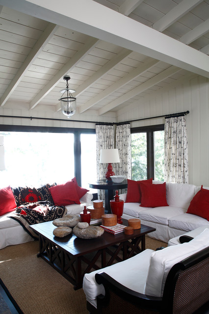 Red Cottage maritimt-dagligstue