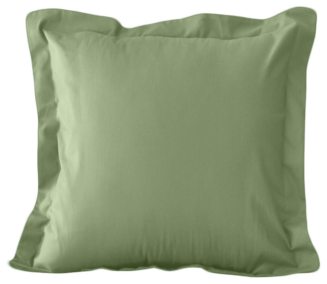 Euro Size Tailored Pillow Sham in Surf By AB Lifestyles