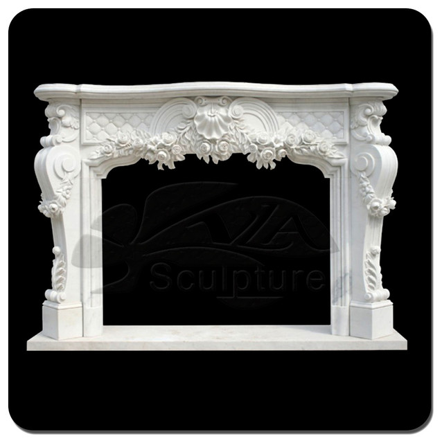 Natural Stone Fireplace Mantel