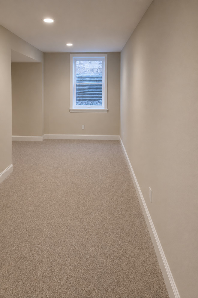 Finished Basement, Egress Window, Wet Bar, Built-In's & Bathroom