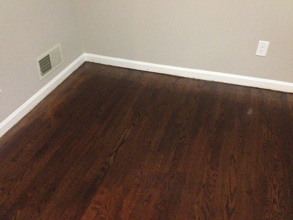 AWFUL floor staining job!