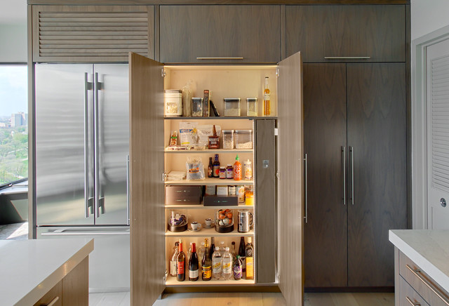 Pull Pantry Contemporary Style Contemporary Kitchen Chicago