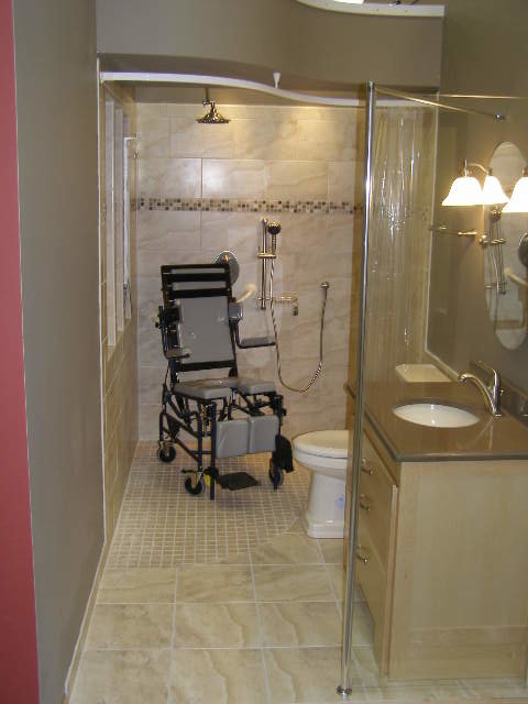 Handicapped Accessible & Universal Design Showers  