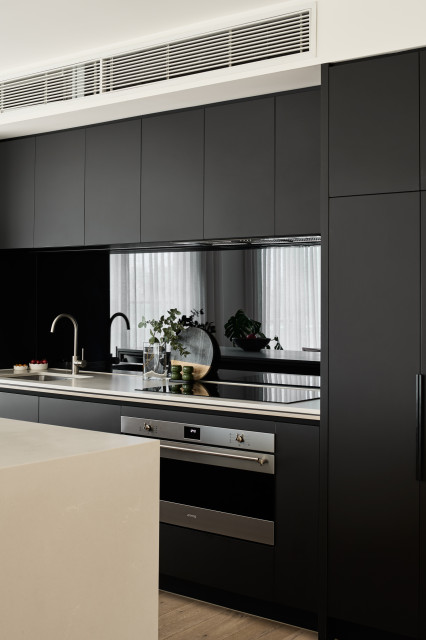 Custom designed Mount Martha House modern-kitchen