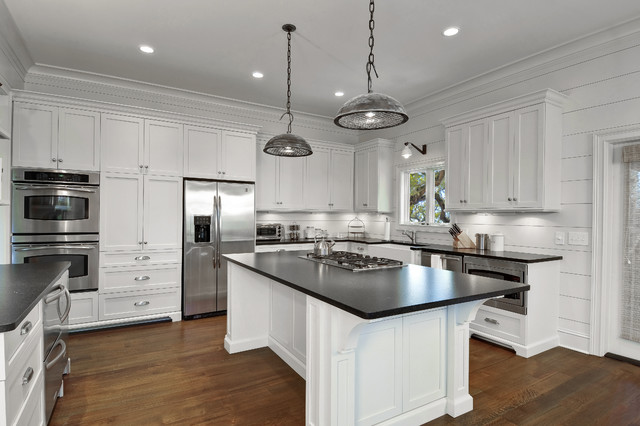 Classy Cottage beach-style-kitchen