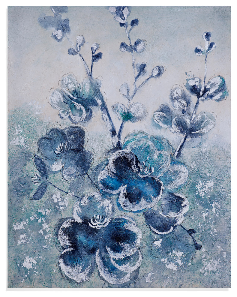 Bassett Mirror Blue Blooms