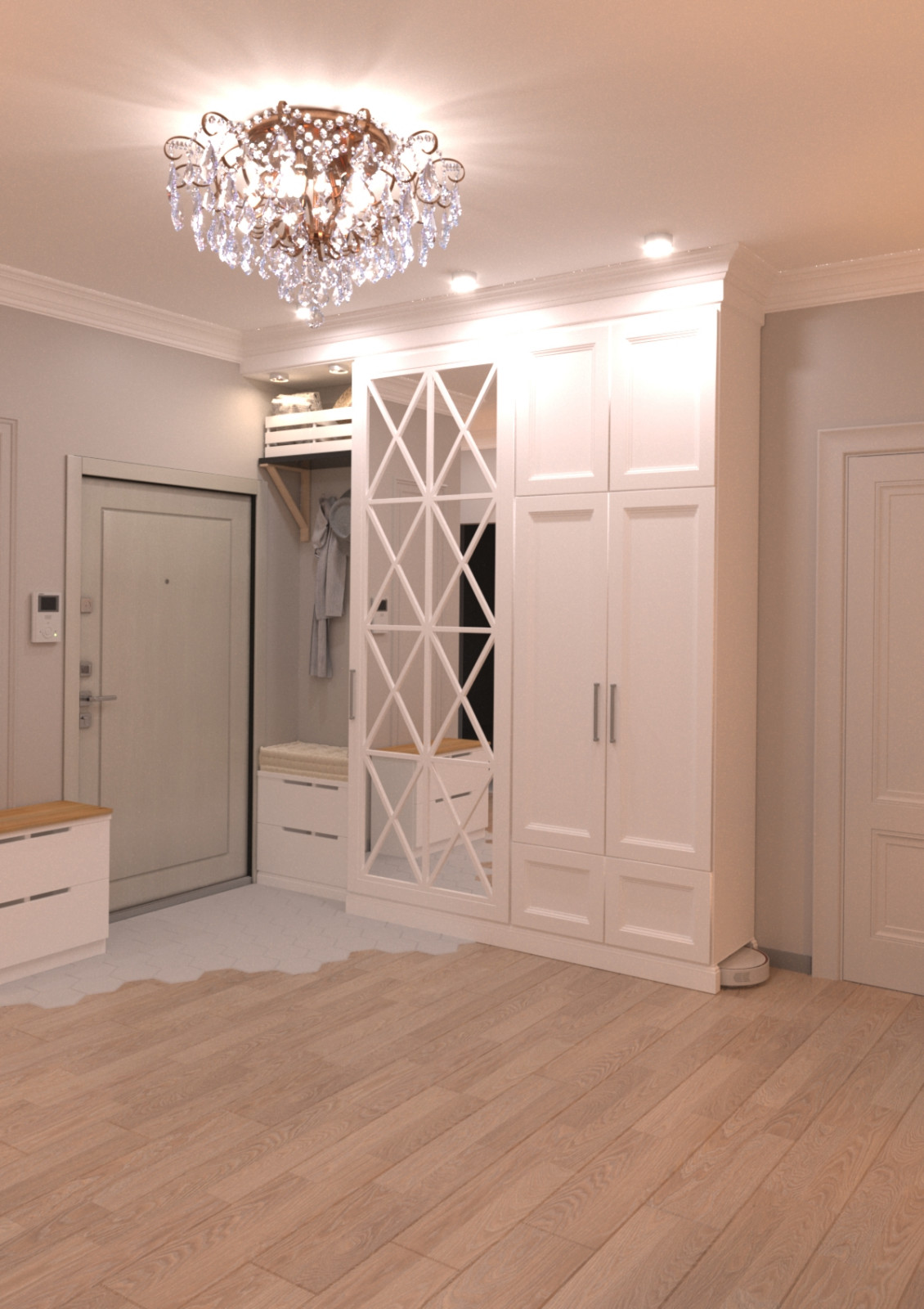 3 Комнатная квартира в ЖК Париж