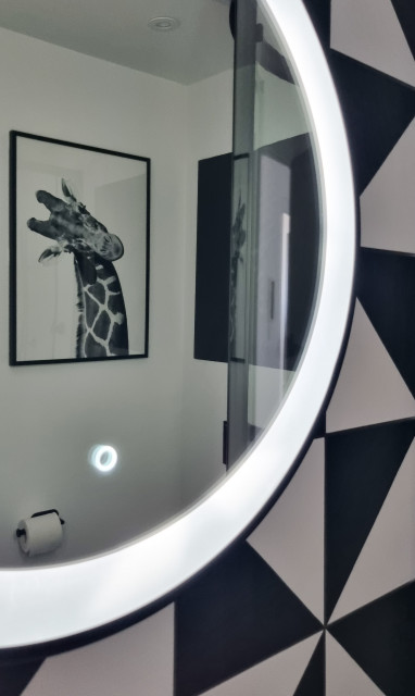 Opposites Attract | Shower Room eclectic-bathroom