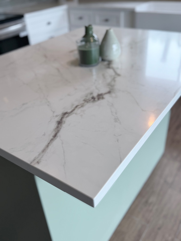Bright Sage Kitchen Remodel