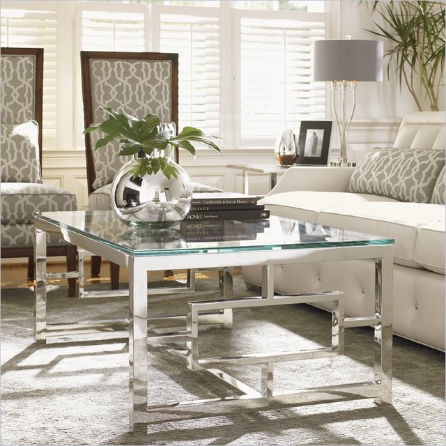 Lexington Mirage Russell Glass Top Cocktail Table