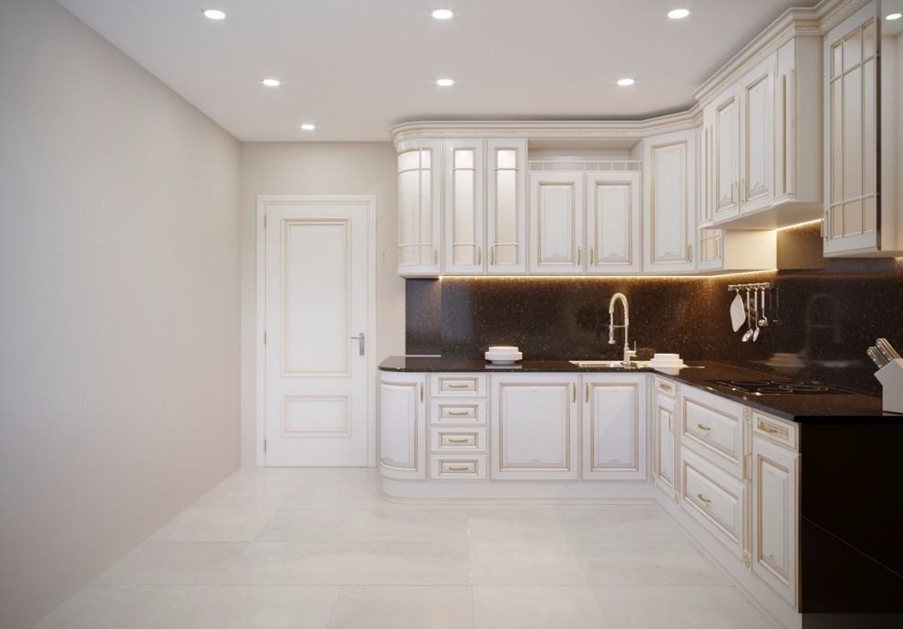 Кухня из массива ясеня.