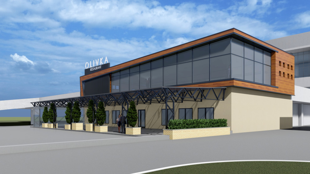 Кафе Оливка. 2 этаж