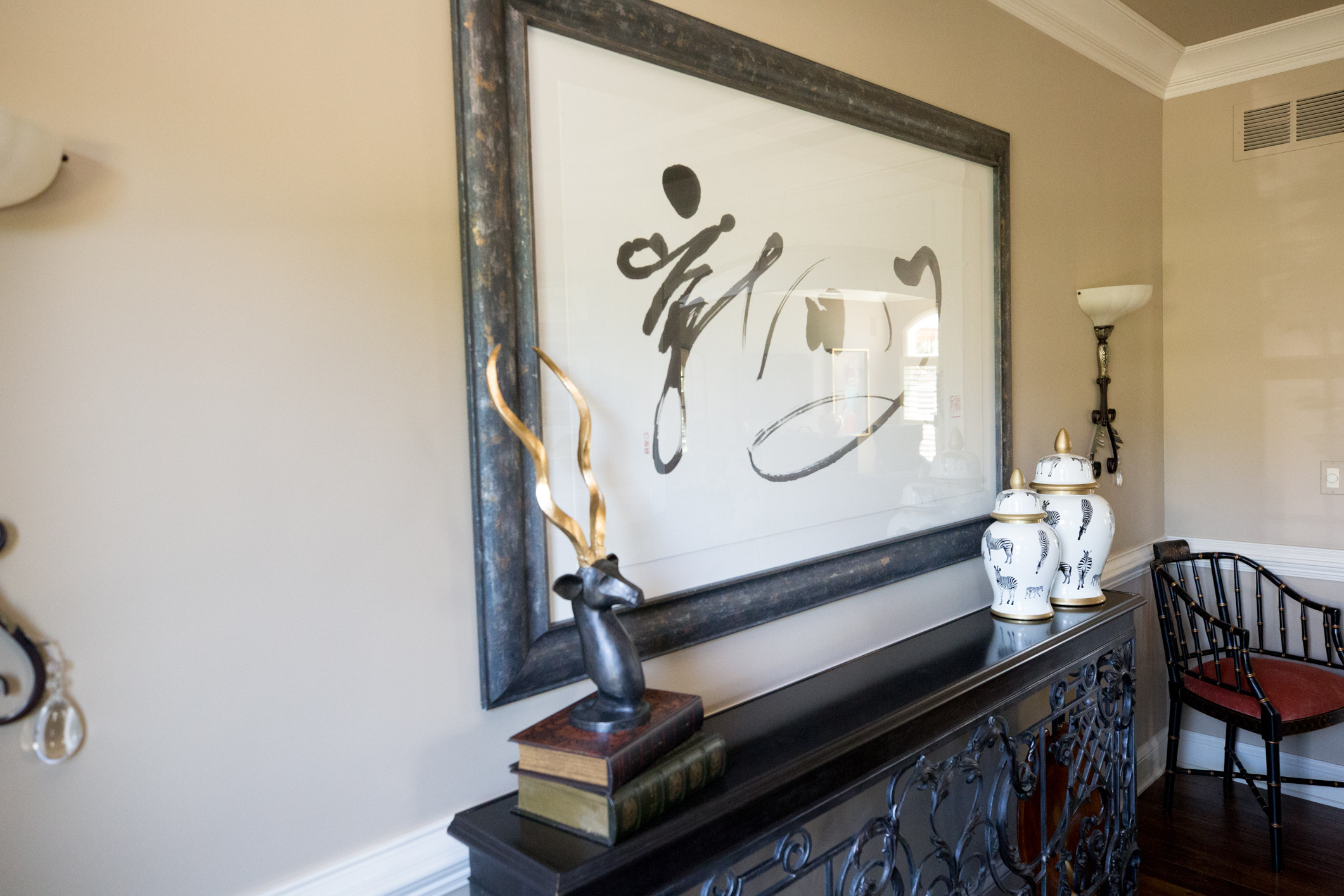 Eclectic Designed Living Room