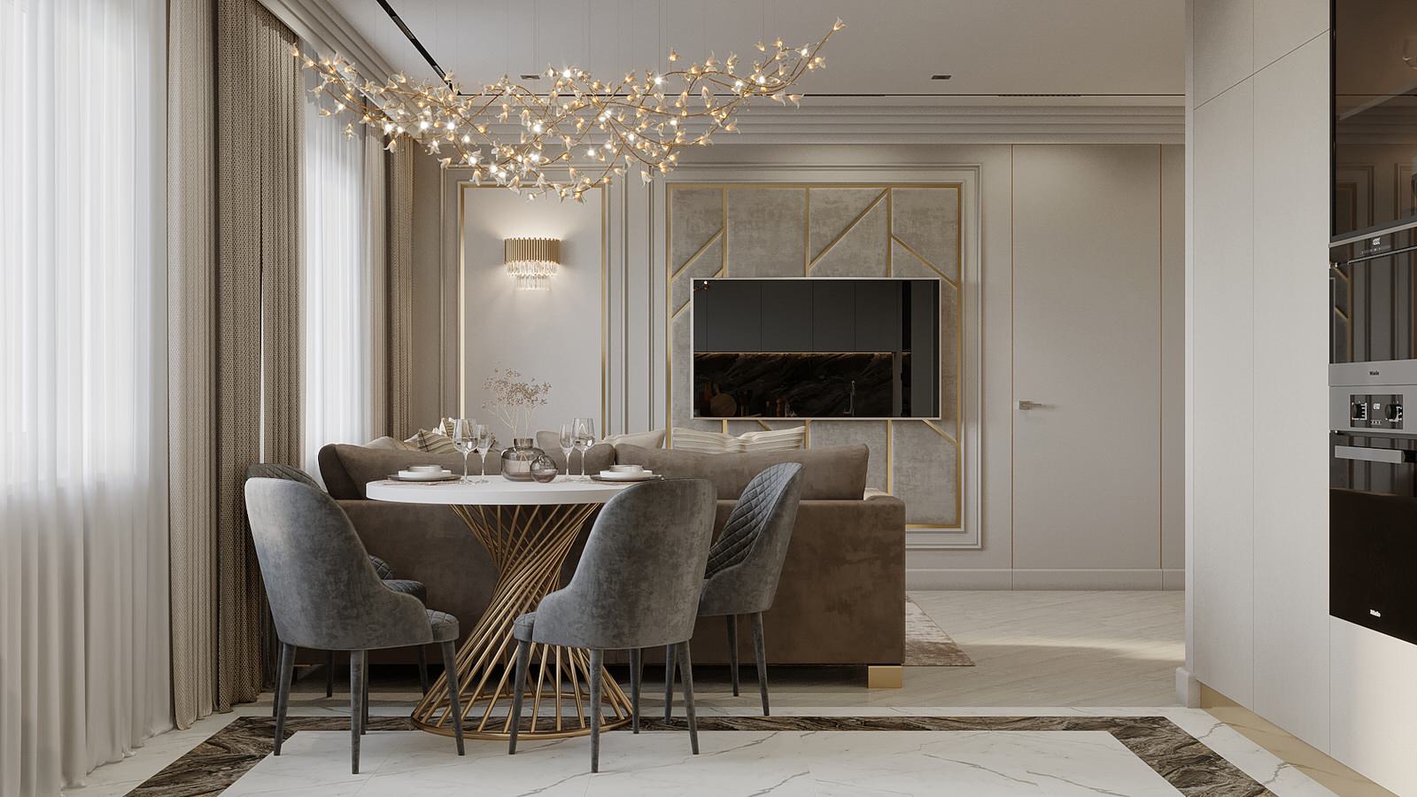 проект "Роскошные ассоциации на 100 м2"