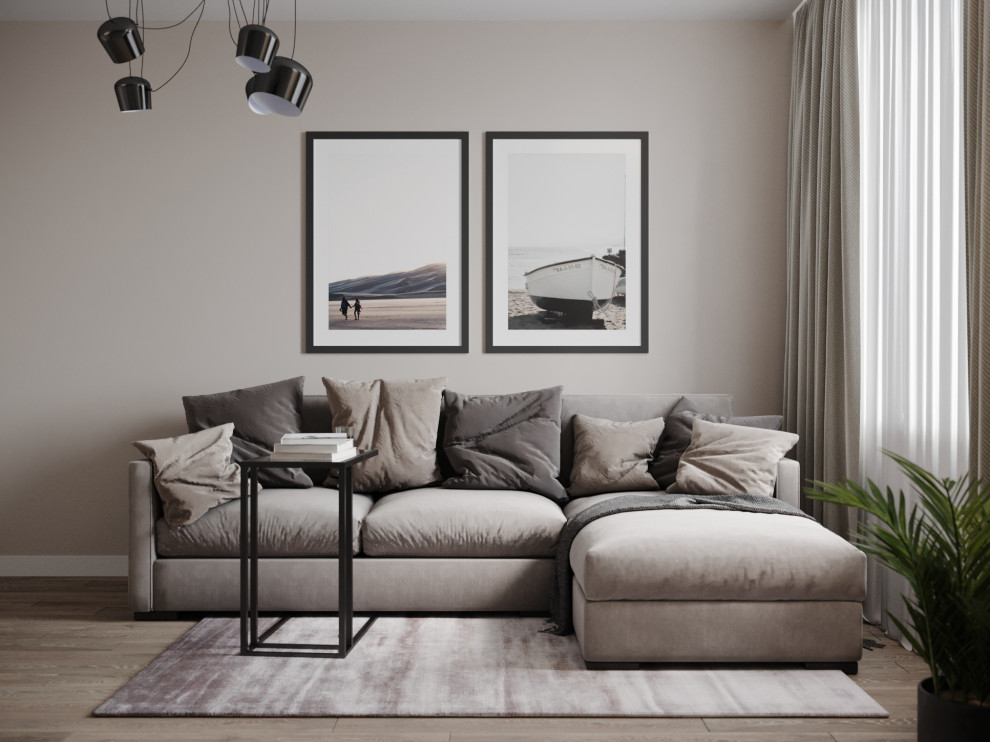 Двухкомнатная квартира для холостяка