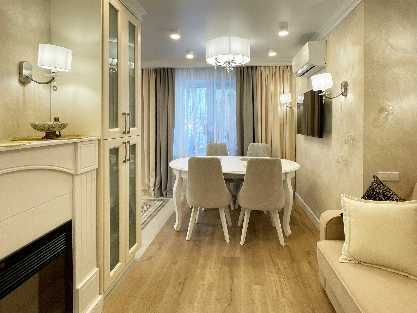 Квартира в стиле современная классика