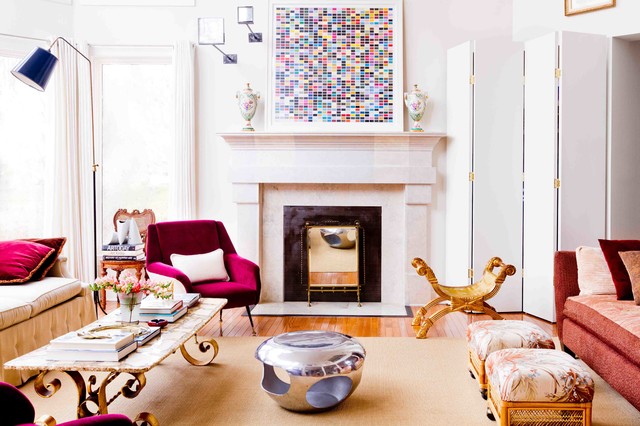 Chic Traditional Home nyklassisk-allrum