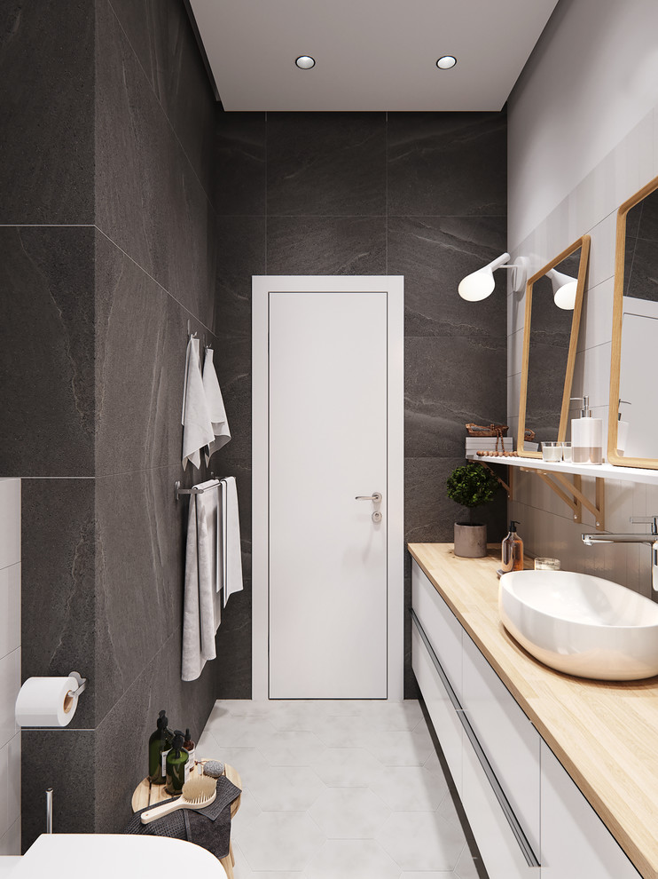 Белая квартира на набережной в ЖК Ривер парк