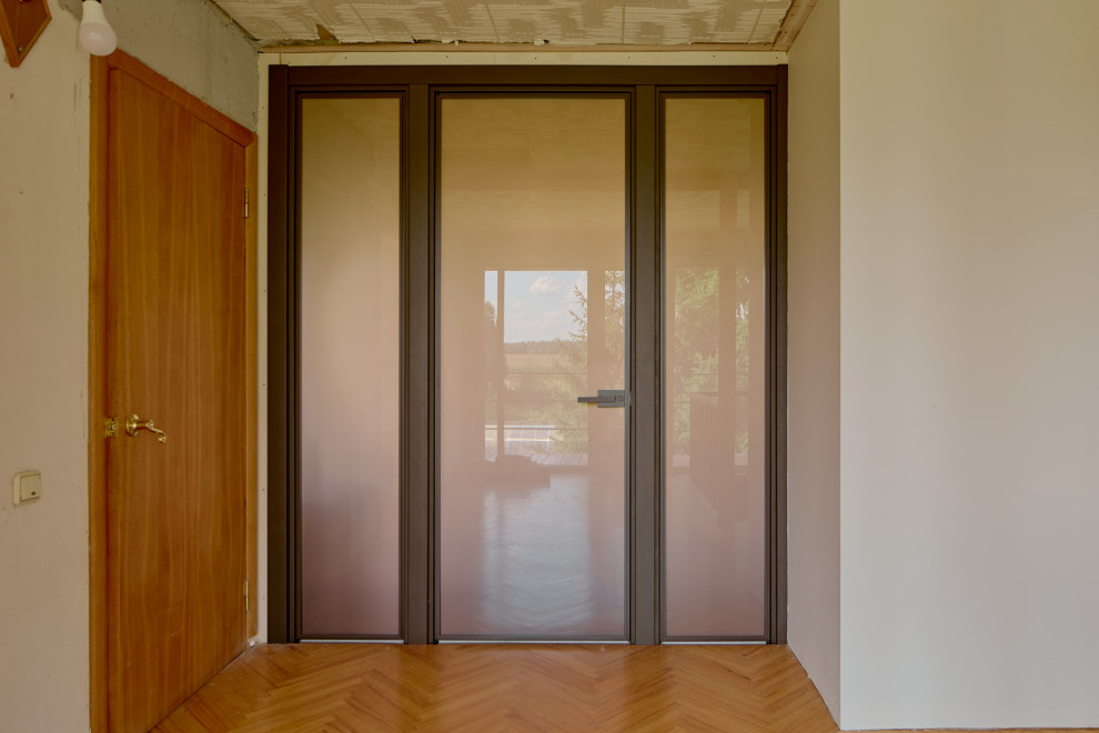 Мастер-спальня в розовом золоте