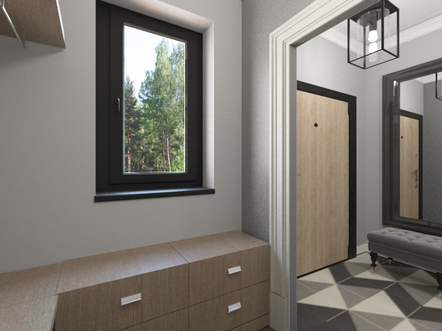 Частный дом в серых оттенках