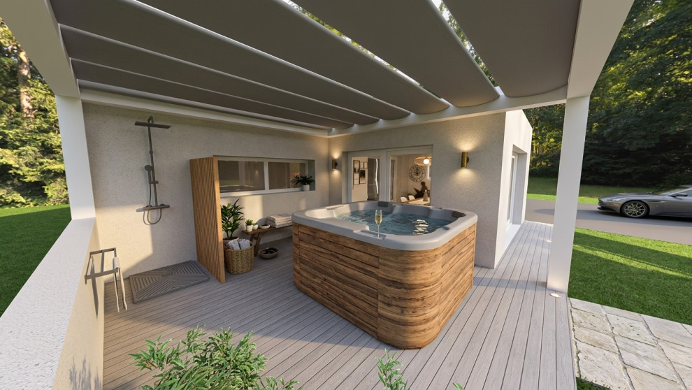 Extension et pergola