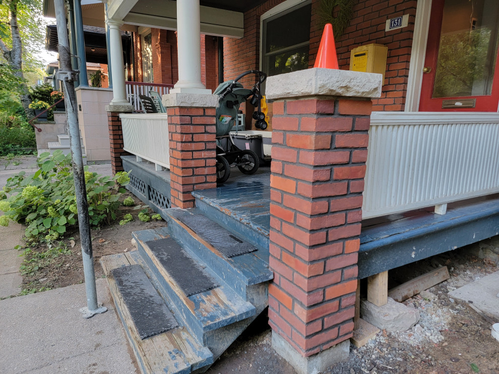 Annex Column Rebuild & Repointing