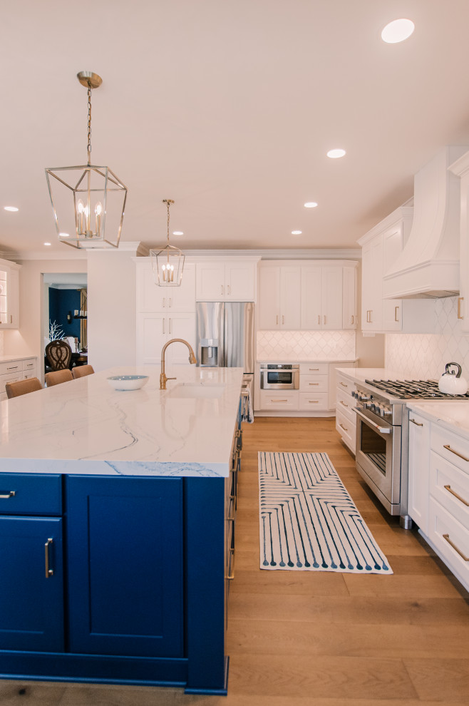 Home design - transitional home design idea in Baltimore