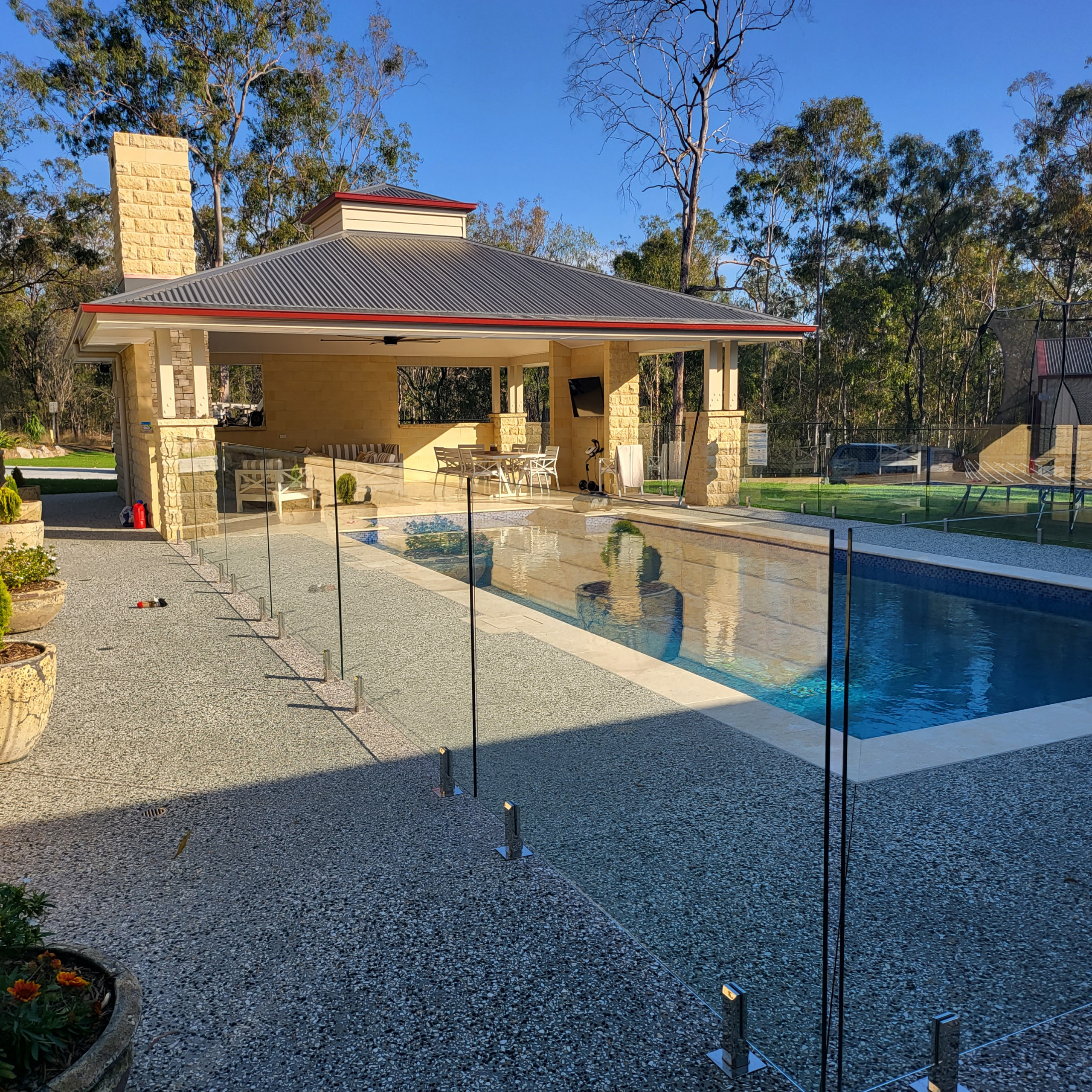 Hamptons Pool House