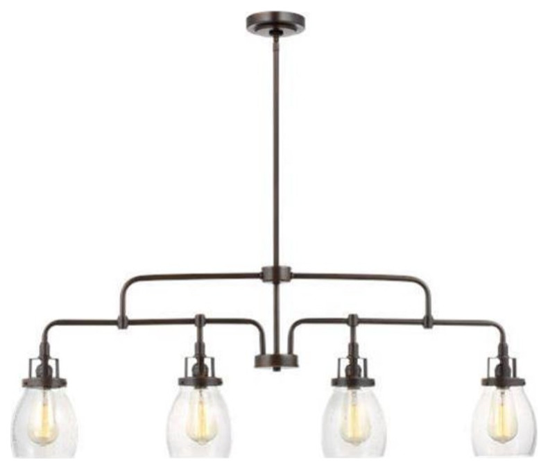 Sea Gull Belton 4Light Island Light 6614504EN7710, Bronze