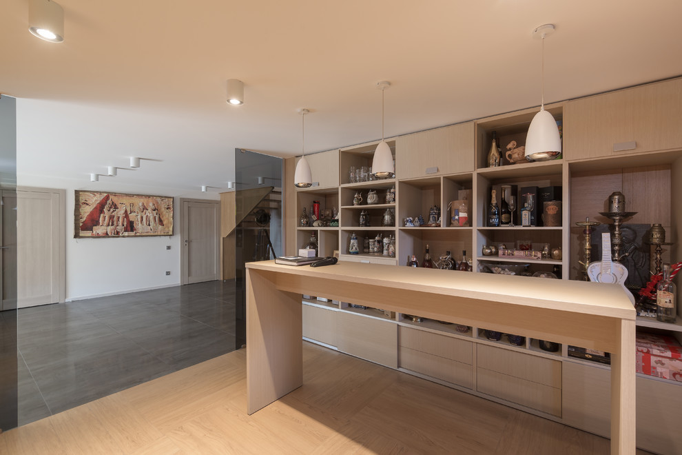 Фотографии реализованного интерьера дома в КП Шишкин лес г. Москва