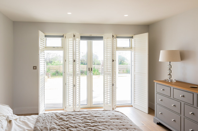 Bedroom Shutters modern-bedroom