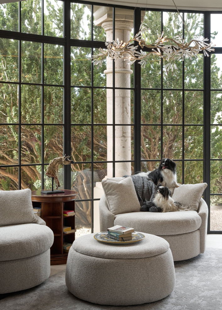 French country home design photo in Phoenix