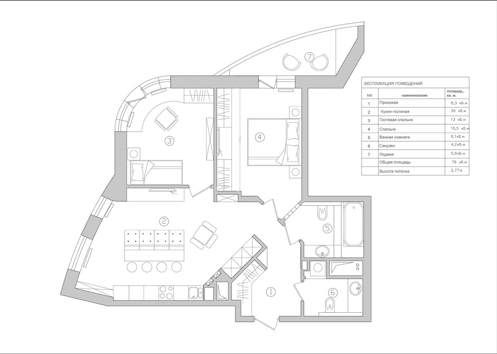 Квартира для молодой семьи