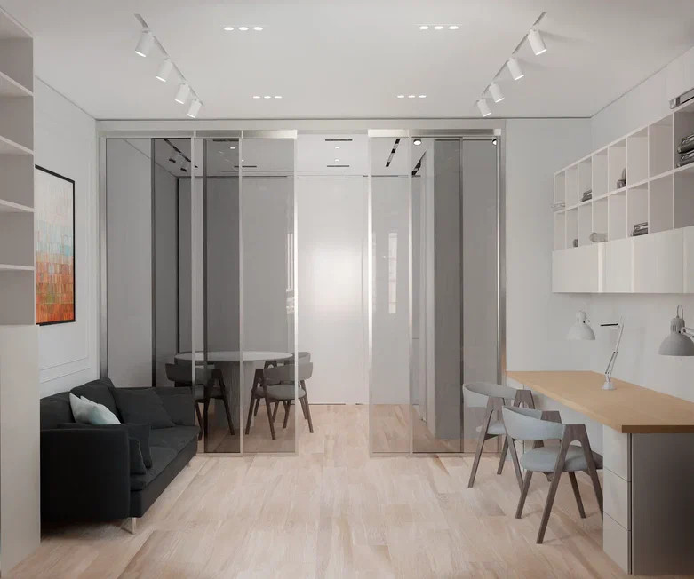 Ремонт квартиры 58 м2 для мужчины